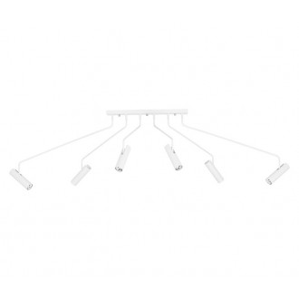 NOWODVORSKI 6492 | Eye-White Nowodvorski stropne svjetiljke svjetiljka elementi koji se mogu okretati 6x GU10 bijelo, krom