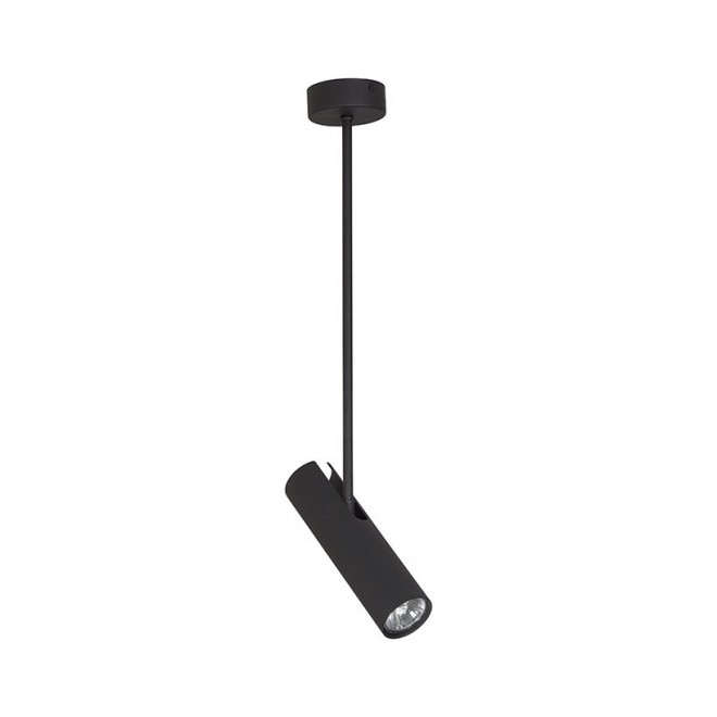 NOWODVORSKI 6502 | Eye-Black Nowodvorski stropne svjetiljke svjetiljka elementi koji se mogu okretati 1x GU10 crno, krom