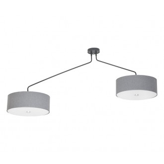 NOWODVORSKI 6541 | Hawk Nowodvorski stropne svjetiljke svjetiljka elementi koji se mogu okretati 6x E27 sivo, opal