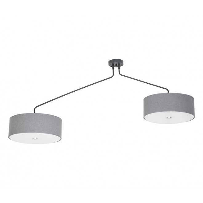 NOWODVORSKI 6541 | Hawk Nowodvorski stropne svjetiljke svjetiljka elementi koji se mogu okretati 6x E27 sivo, opal