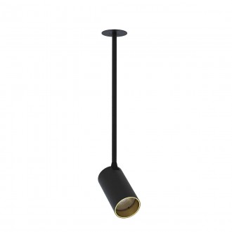 NOWODVORSKI 7681 | Mono-NW Nowodvorski ugradbene svjetiljke spot svjetiljka elementi koji se mogu okretati Ø55mm 1x GU10 crno, zlatno