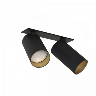 NOWODVORSKI 7690 | Mono-NW Nowodvorski ugradbene svjetiljke spot svjetiljka elementi koji se mogu okretati 2x GU10 crno, zlatno