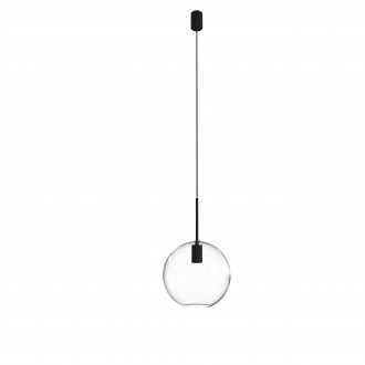 NOWODVORSKI 7850 | Sphere-NW Nowodvorski visilice svjetiljka kuglasta 1x E27 crno, prozirno