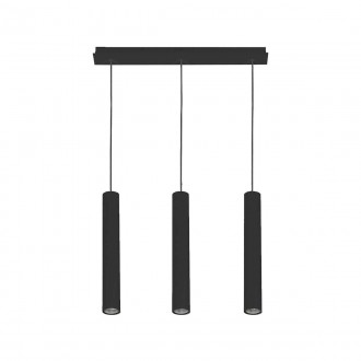 NOWODVORSKI 7862 | Eye-Black Nowodvorski visilice svjetiljka šipka 3x GU10 crno