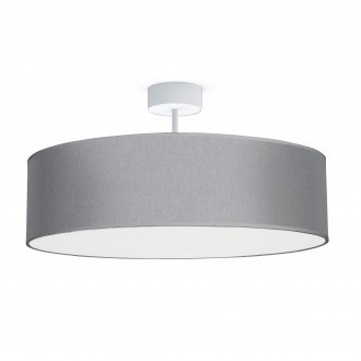 NOWODVORSKI 7960 | Violet Nowodvorski stropne svjetiljke svjetiljka okrugli 3x E27 bijelo, sivo, opal