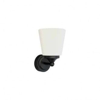 NOWODVORSKI 8053 | BaliN Nowodvorski zidna svjetiljka 1x E14 IP44 crno, opal