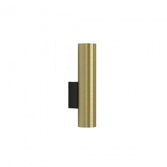 NOWODVORSKI 8074 | Eye-Brass Nowodvorski zidna svjetiljka šipka 2x GU10 crno, mesing