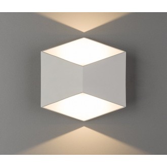 NOWODVORSKI 8143 | Triangles Nowodvorski zidna svjetiljka 2x LED 800lm 3000K IP54 bijelo