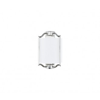 NOWODVORSKI 8151 | Nuntucet Nowodvorski zidna svjetiljka 1x E14 krom, bijelo