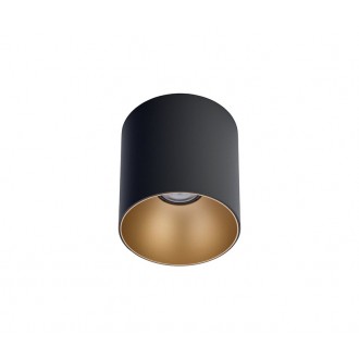 NOWODVORSKI 8224 | Point-Tone Nowodvorski stropne svjetiljke svjetiljka 1x GU10 crno, zlatno