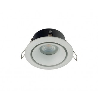 NOWODVORSKI 8373 | Foxtrot Nowodvorski ugradbena svjetiljka okrugli Ø98mm 1x GU10 IP54/20 bijelo