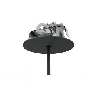 NOWODVORSKI 8547 | Nowodvorski element za fiksiranje ugradbene svjetiljke rezervni dijelovi okrugli 1x crno