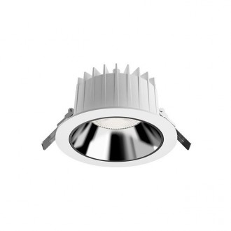 NOWODVORSKI 8771 | Kea Nowodvorski ugradbena svjetiljka okrugli Ø165mm 1x LED 1850lm 3000K IP44/20 bijelo, crno