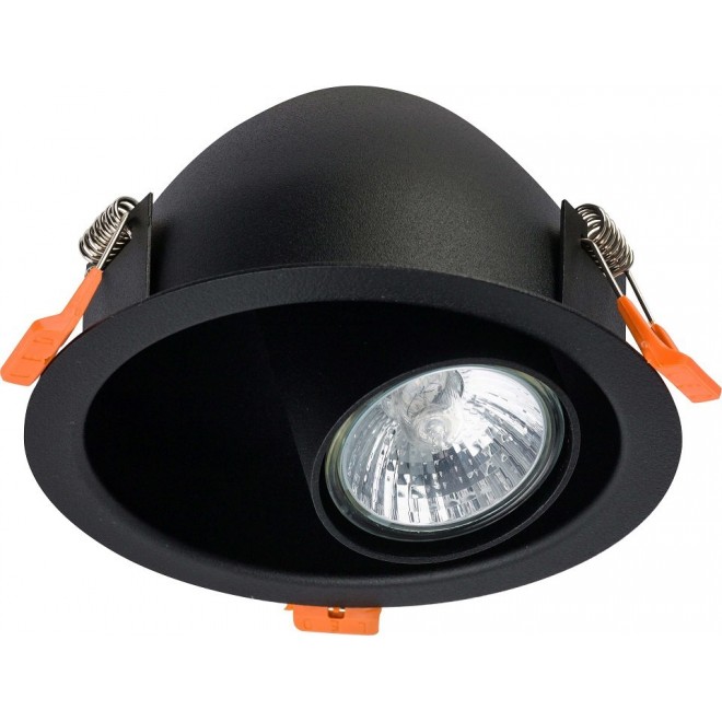 NOWODVORSKI 8826 | Dot Nowodvorski ugradbena svjetiljka izvori svjetlosti koji se mogu okretati 1x GU10 crno