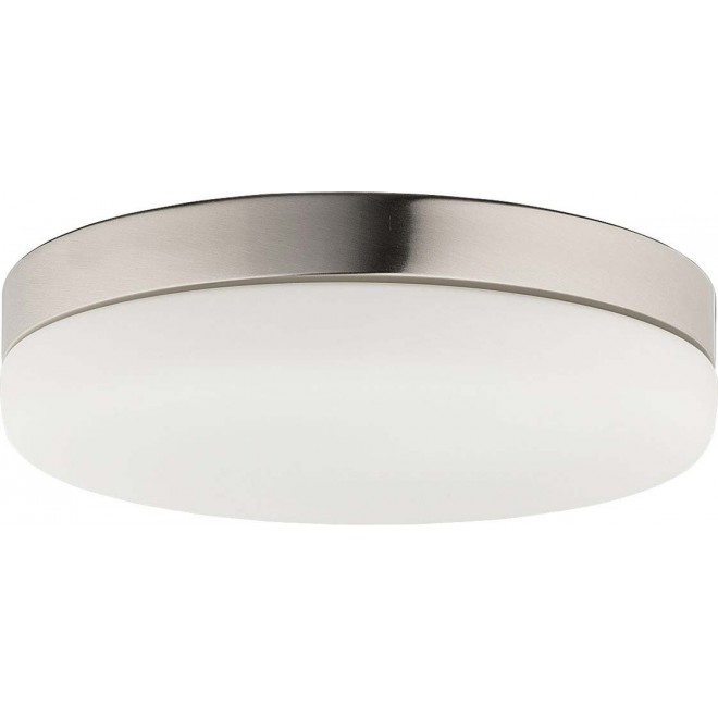 NOWODVORSKI 8828 | Kasai Nowodvorski stropne svjetiljke svjetiljka okrugli sa senzorom 2x E27 nikel, opal