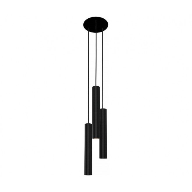 NOWODVORSKI 8917 | Eye-Black Nowodvorski visilice svjetiljka šipka 3x GU10 crno