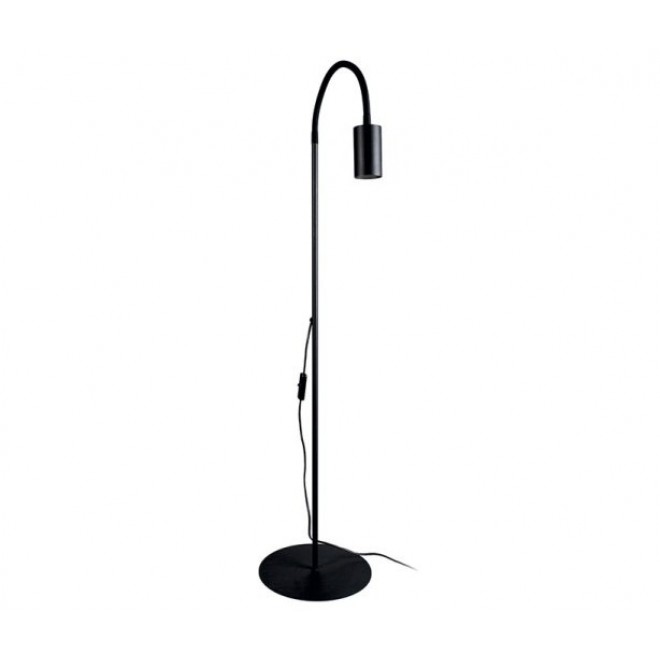 NOWODVORSKI 8935 | Eye-Black Nowodvorski podna svjetiljka 114cm sa prekidačem na kablu fleksibilna 1x GU10 crno