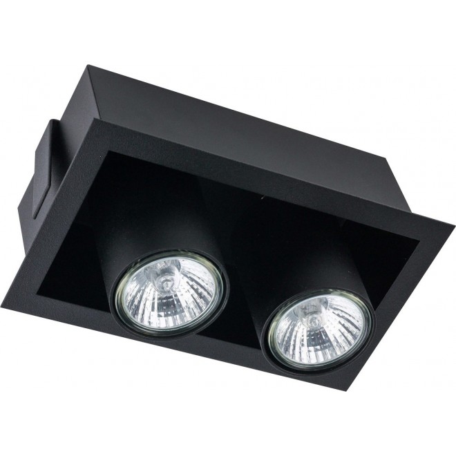 NOWODVORSKI 8940 | Eye-Mod Nowodvorski ugradbena svjetiljka izvori svjetlosti koji se mogu okretati 2x GU10 crno