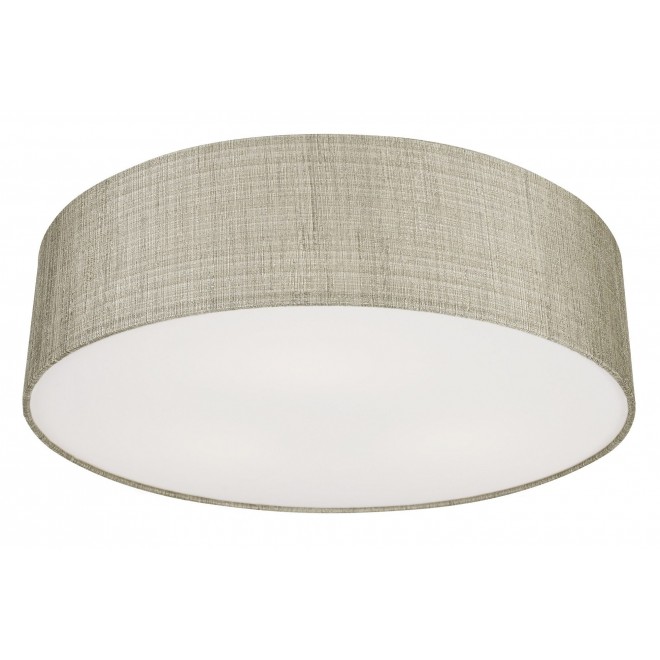 NOWODVORSKI 8953 | Turda Nowodvorski stropne svjetiljke svjetiljka okrugli 3x E27 sivo, srebrno, bijelo