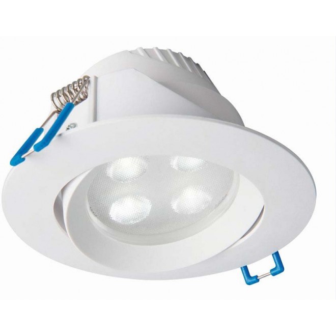 NOWODVORSKI 8988 | Eol Nowodvorski ugradbena svjetiljka okrugli pomjerljivo Ø102mm 1x LED 350lm 3000K IP44/20 bijelo