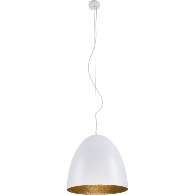 NOWODVORSKI 9021 | Egg Nowodvorski visilice svjetiljka 1x E27 bijelo, zlatno