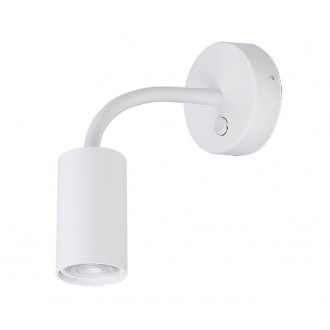 NOWODVORSKI 9070 | Eye-White Nowodvorski zidna svjetiljka s prekidačem elementi koji se mogu okretati 1x GU10 bijelo