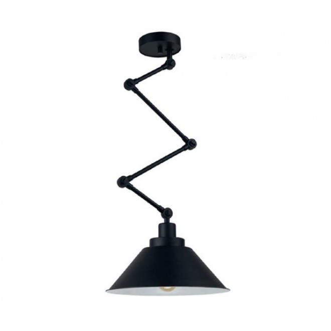 NOWODVORSKI 9126 | Pantograph Nowodvorski zidna, stropne svjetiljke svjetiljka elementi koji se mogu okretati, s podešavanjem visine 1x E27 crno, bijelo