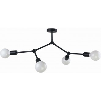 NOWODVORSKI 9140 | Twig Nowodvorski stropne svjetiljke svjetiljka elementi koji se mogu okretati 4x E27 crno