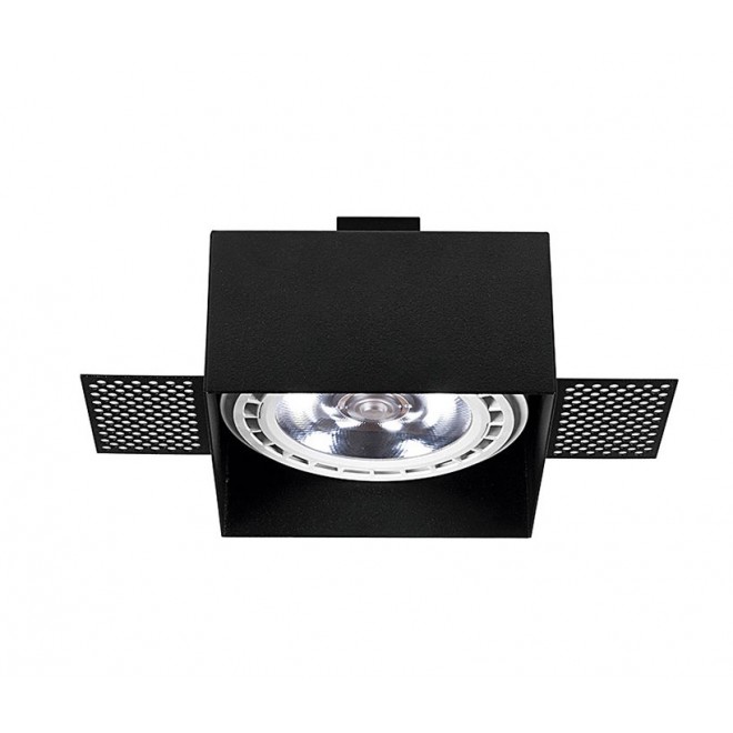 NOWODVORSKI 9404 | Mod-Plus Nowodvorski ugradbene svjetiljke - snažnozračne svjetiljke svjetiljka 120x120mm 1x GU10 / ES111 crno