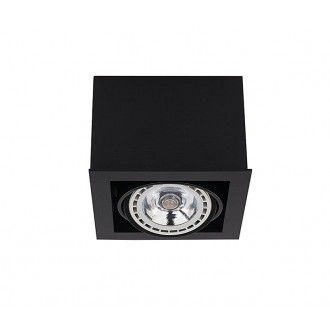 NOWODVORSKI 9495 | BoxN Nowodvorski stropne svjetiljke svjetiljka izvori svjetlosti koji se mogu okretati 1x GU10 / ES111 crno