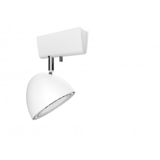 NOWODVORSKI 9594 | Vespa Nowodvorski zidna, stropne svjetiljke svjetiljka elementi koji se mogu okretati 1x GU10 / ES111 bijelo, krom