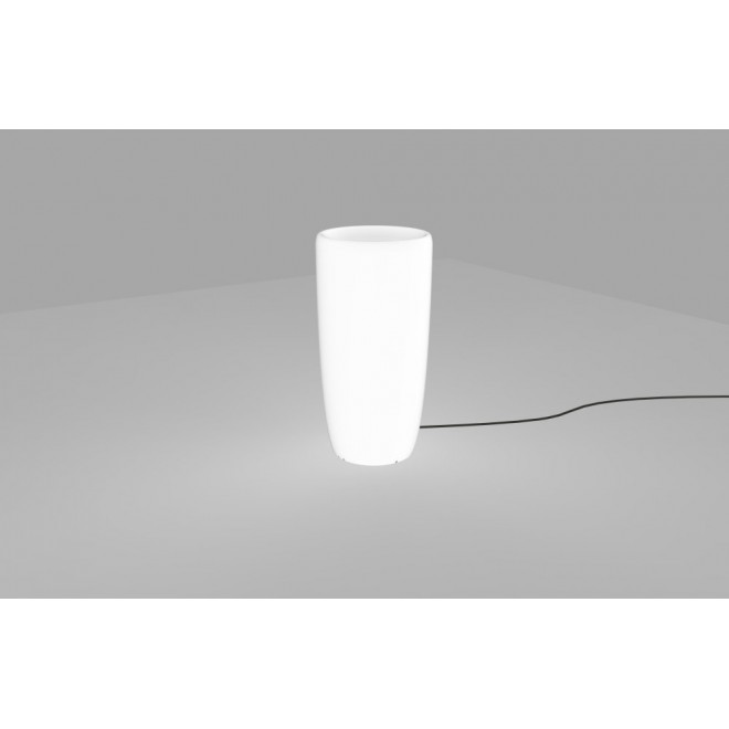 NOWODVORSKI 9712 | Flowerpot Nowodvorski dekoracija svjetiljka sa kablom i vilastim utikačem 1x E27 IP44 bijelo