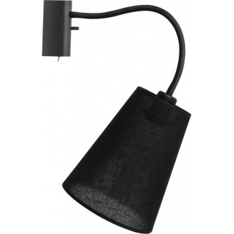 NOWODVORSKI 9758 | Flex-Shade Nowodvorski zidna svjetiljka s prekidačem fleksibilna 1x E27 crno