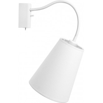NOWODVORSKI 9764 | Flex-Shade Nowodvorski zidna svjetiljka s prekidačem fleksibilna 1x E27 bijelo
