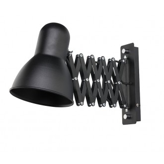 NOWODVORSKI 9890 | Harmony Nowodvorski zidna svjetiljka s prekidačem elementi koji se mogu okretati 1x E27 crno, krom