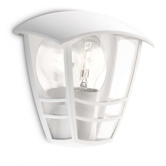 PHILIPS 15387/31/16 | CreekP Philips zidna svjetiljka 1x E27 IP44 bijelo