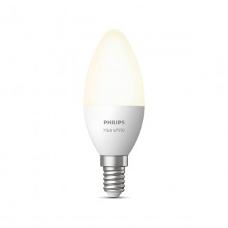 PHILIPS 8719514320666 | E14 5,5W Philips oblik svijeće B39 LED izvori svjetlosti hue smart rasvjeta 470lm 2700K jačina svjetlosti se može podešavati, Bluetooth CRI>80