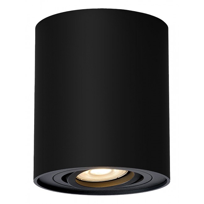 RABALUX 2047 | Kobald Rabalux stropne svjetiljke svjetiljka pomjerljivo 1x GU10 crno mat