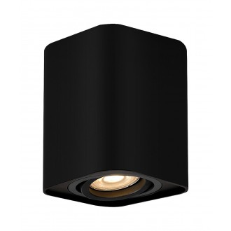 RABALUX 2049 | Kobald Rabalux stropne svjetiljke svjetiljka pomjerljivo 1x GU10 crno mat
