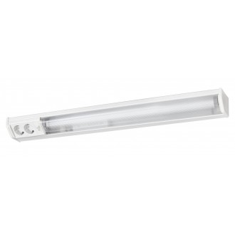 RABALUX 2323 | Bath Rabalux zidna svjetiljka s prekidačem s utičnicom 1x G13 / T8 2700lm 2700K bijelo