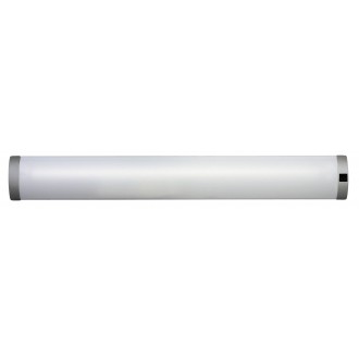 RABALUX 2329 | Soft Rabalux zidna svjetiljka s prekidačem 1x G13 / T8 1350lm 2700K srebrno