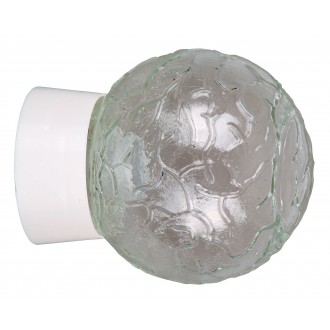 RABALUX 2431 | GraceR Rabalux zidna svjetiljka 1x E27 bijelo, prozirna