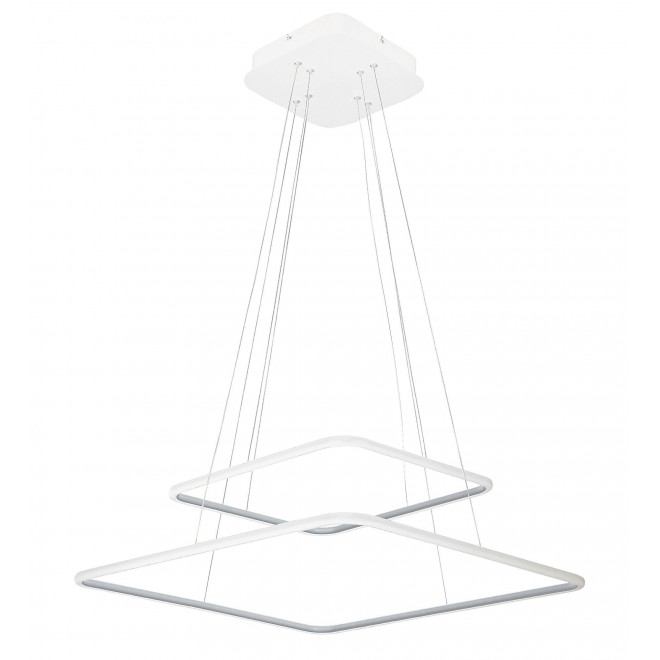 RABALUX 2546 | Donatella Rabalux visilice svjetiljka 1x LED 4777lm 4000K krom, bijelo
