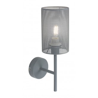 RABALUX 3020 | Callia Rabalux zidna svjetiljka 1x E14 sivo