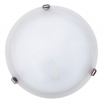 RABALUX 3202 | Alabastro1 Rabalux zidna, stropne svjetiljke svjetiljka 1x E27 bijelo, krom, alabaster