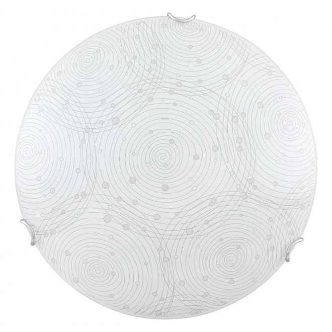 RABALUX 3235 | Andra Rabalux zidna, stropne svjetiljke svjetiljka okrugli 1x LED 960lm 4000K bijelo, šare, krom