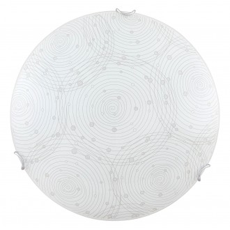 RABALUX 3236 | Andra Rabalux zidna, stropne svjetiljke svjetiljka okrugli 1x LED 1440lm 4000K bijelo, šare, krom