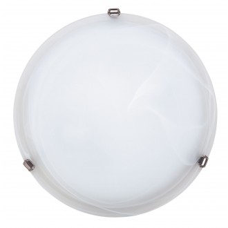 RABALUX 3302 | Alabastro1 Rabalux zidna, stropne svjetiljke svjetiljka 2x E27 bijelo, krom, alabaster