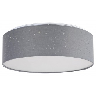 RABALUX 3307 | Otilia Rabalux stropne svjetiljke svjetiljka okrugli 1x LED 970lm 3000K sivo, bijelo