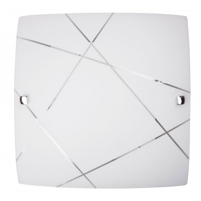 RABALUX 3698 | Phaedra Rabalux zidna, stropne svjetiljke svjetiljka 1x E27 krom, bijelo